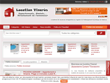 Tablet Screenshot of locationvinaros.com